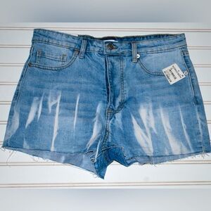 BP Light Blue Distressed Jean Shorts